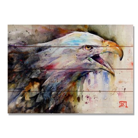 RICKI&APOSS RUGS 20 x 14 in. Warning Call Wall Art RI890957